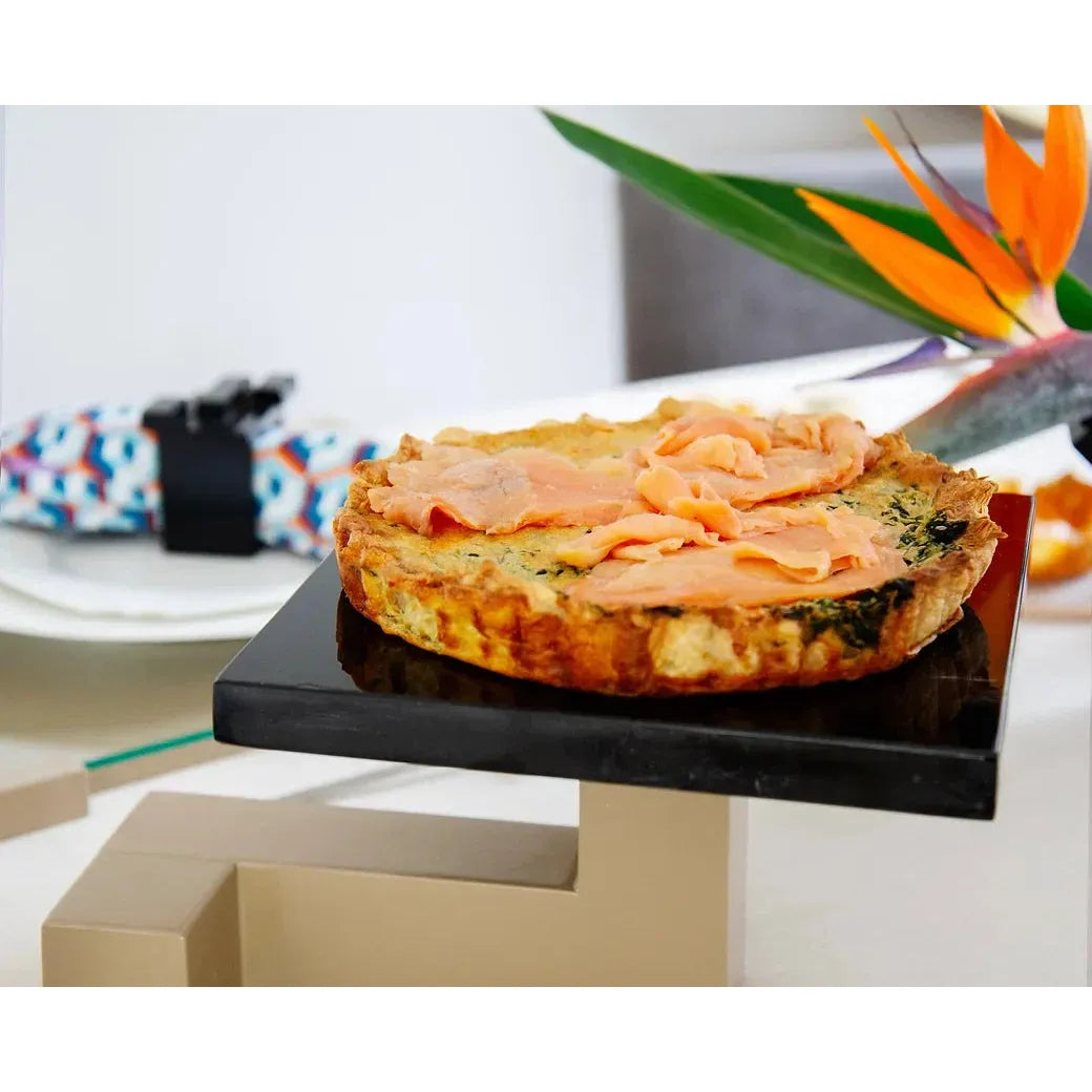 De Stijl Mermer Sofra Sunumu