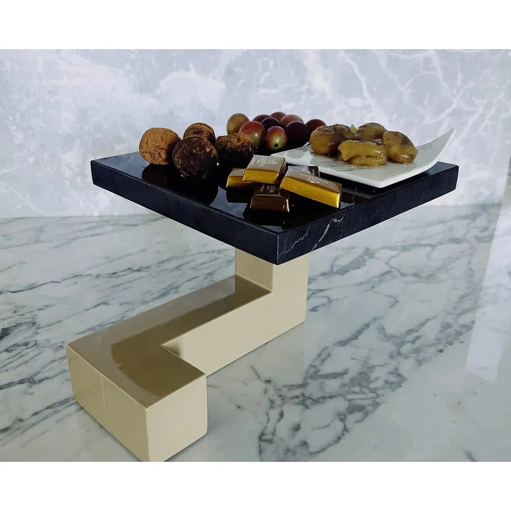 De Stijl Mermer Sofra Sunumu