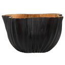 Dekoratif Gondol Lotus Yakma Siyah Teak