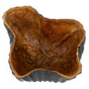 Dekoratif Gondol Lotus Yakma Siyah Teak