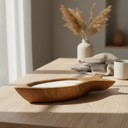Dekoratif Mum Teak Balık Formu S