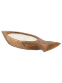 Dekoratif Mum Teak Balık Formu S