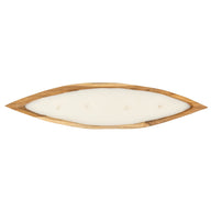 Dekoratif Mum Teak Tekne Formu L-Mum-Artika Design-NowShopFun