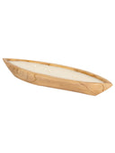 Dekoratif Mum Teak Tekne Formu M