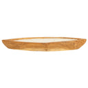 Dekoratif Mum Teak Tekne Formu S