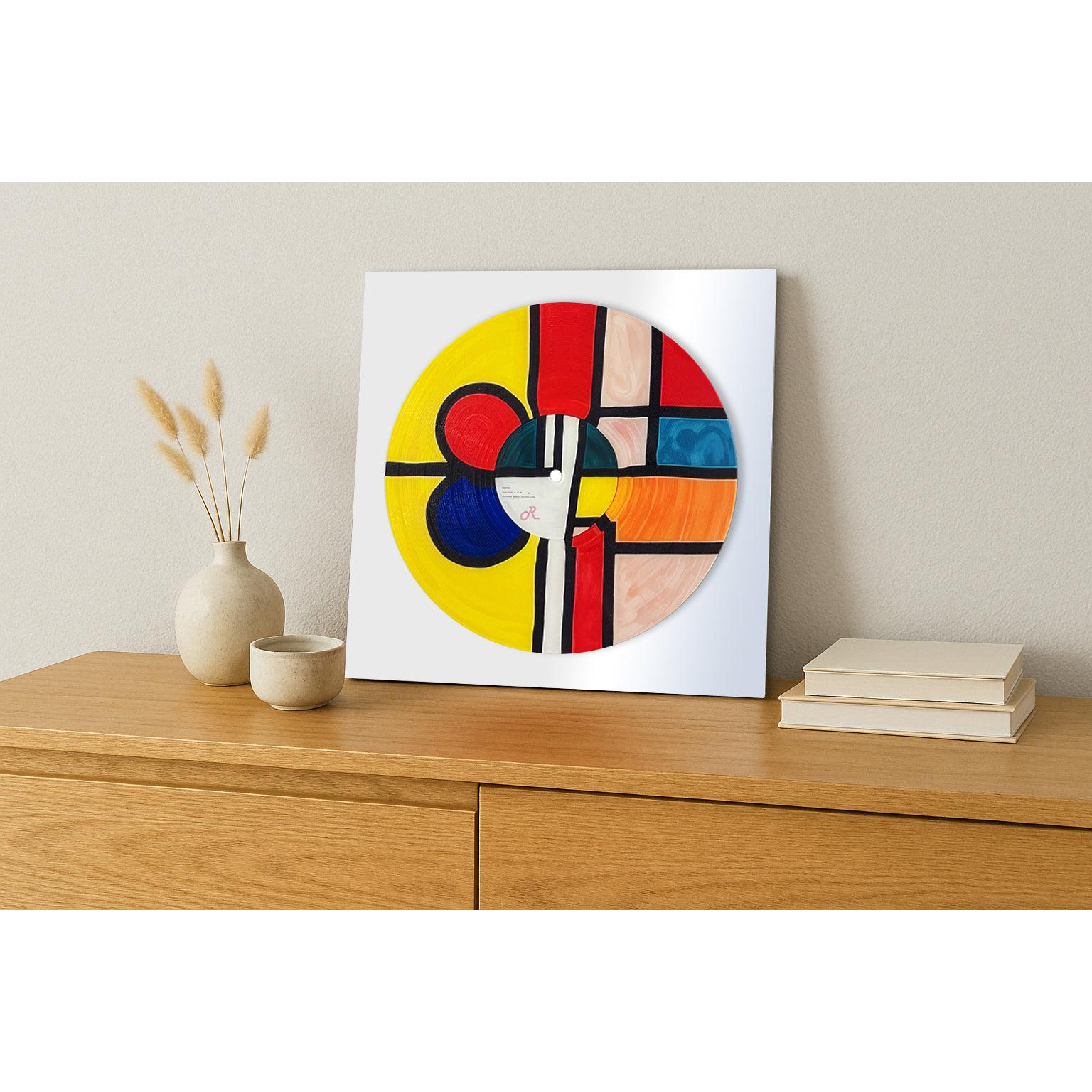 Dekoratif Plak Geometric