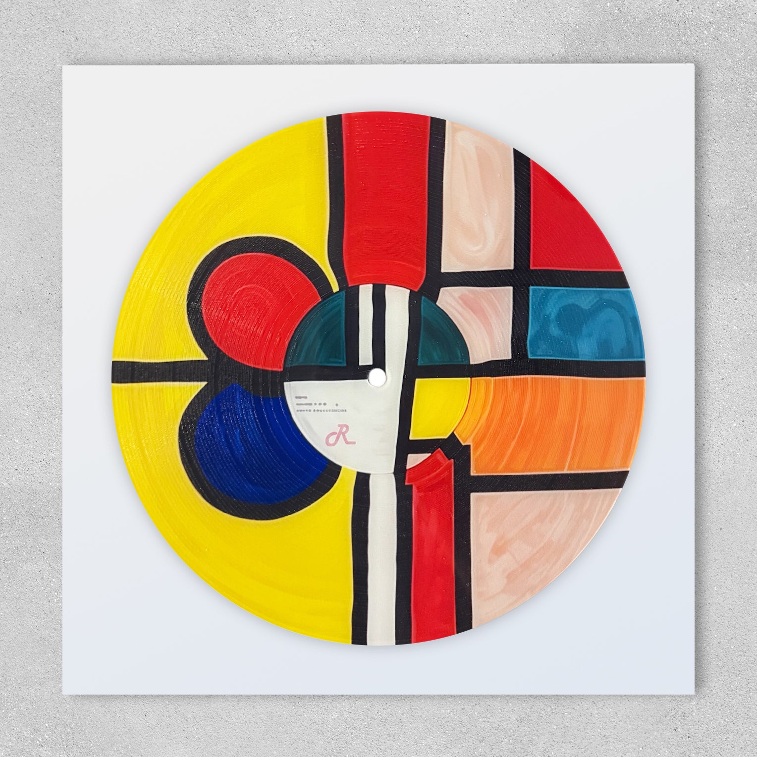 Dekoratif Plak Geometric