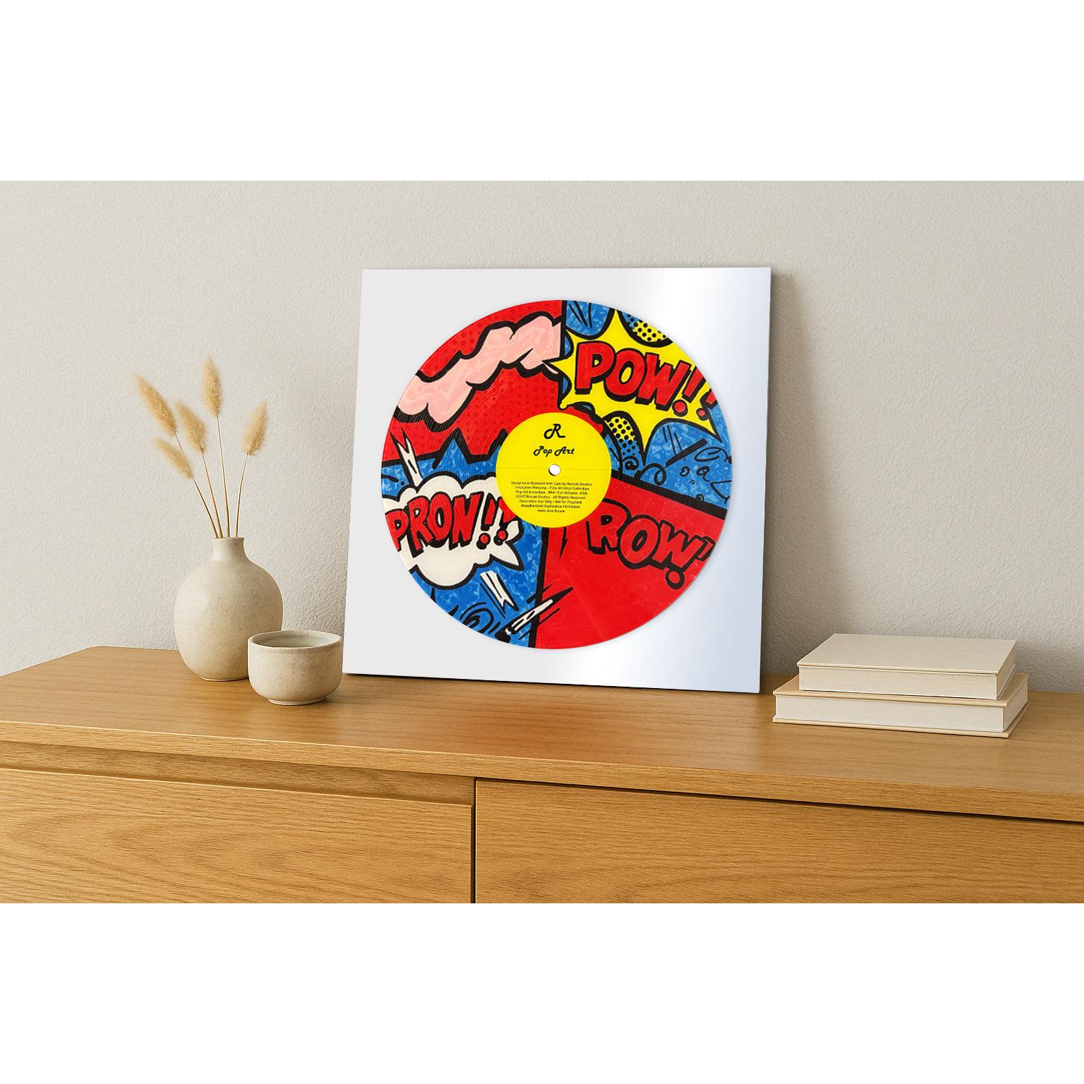 Dekoratif Plak Pop Art