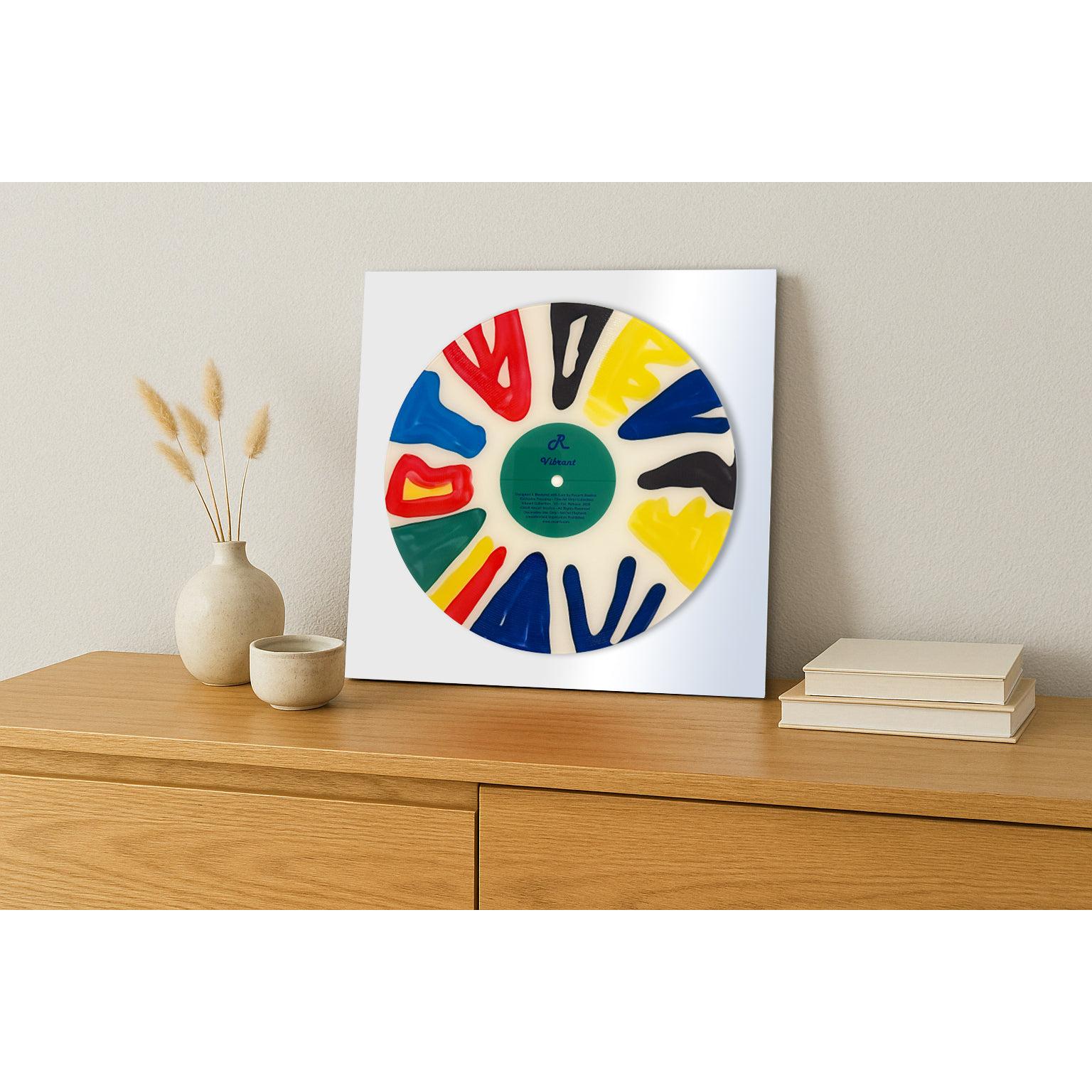 Dekoratif Plak Vibrant