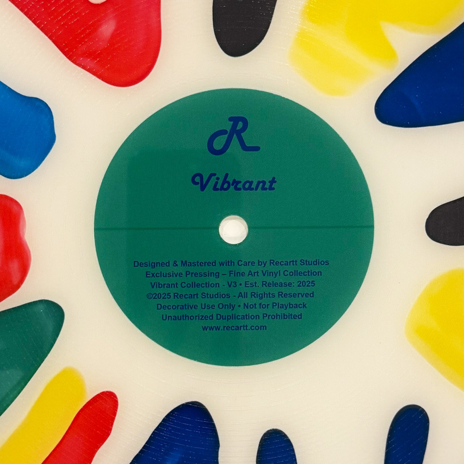 Dekoratif Plak Vibrant