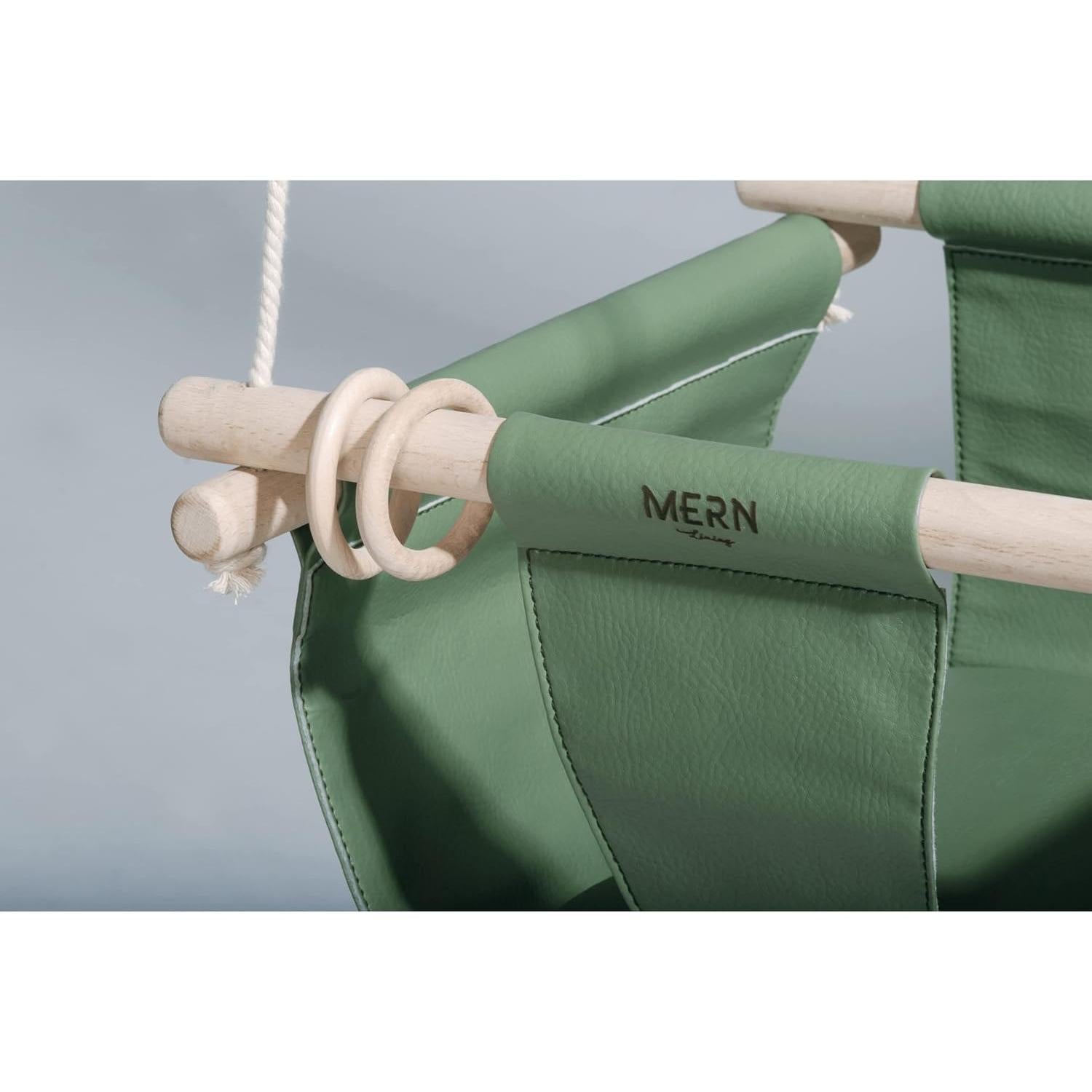 Deri Bebek Salıncağı - Mint