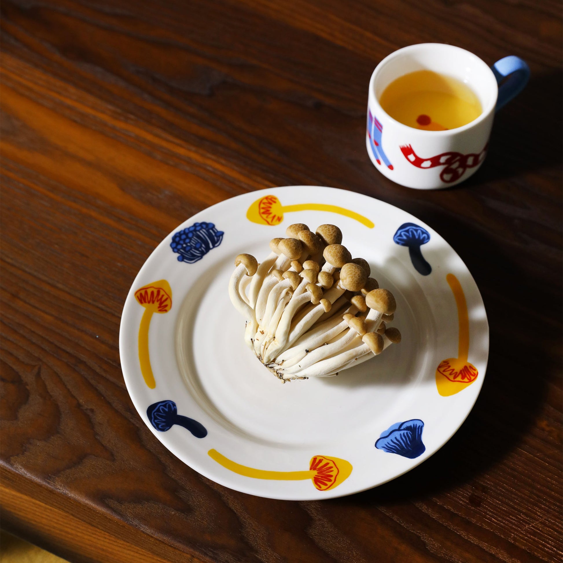 Desenli 4'lü Kupa Seti