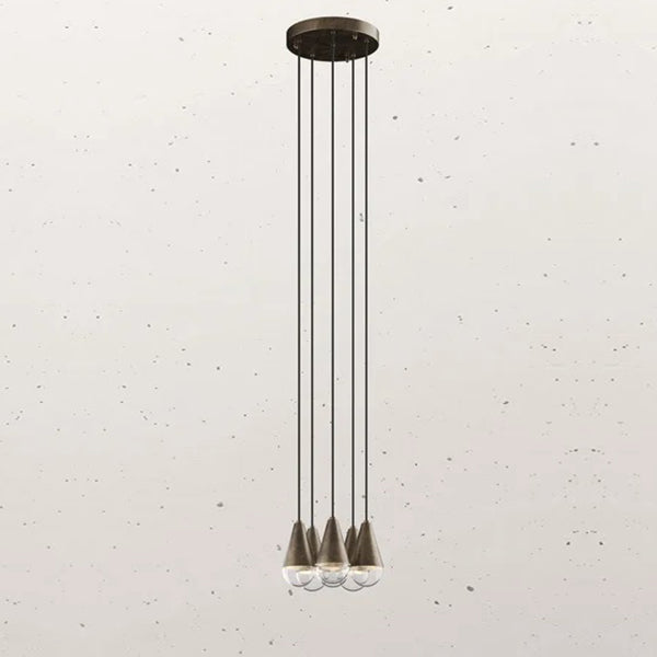 Dew Antik Demir Sarkıt Avize