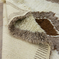 Diant Rustik Tarz El Dokuma Shaggy Halı 131X170 Cm-Kilim & Halı-Soho Antiq-NowShopFun
