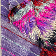 Dies Renkli Filikli El Dokuma Tülü Halı 94X149 Cm-Kilim & Halı-Soho Antiq-NowShopFun