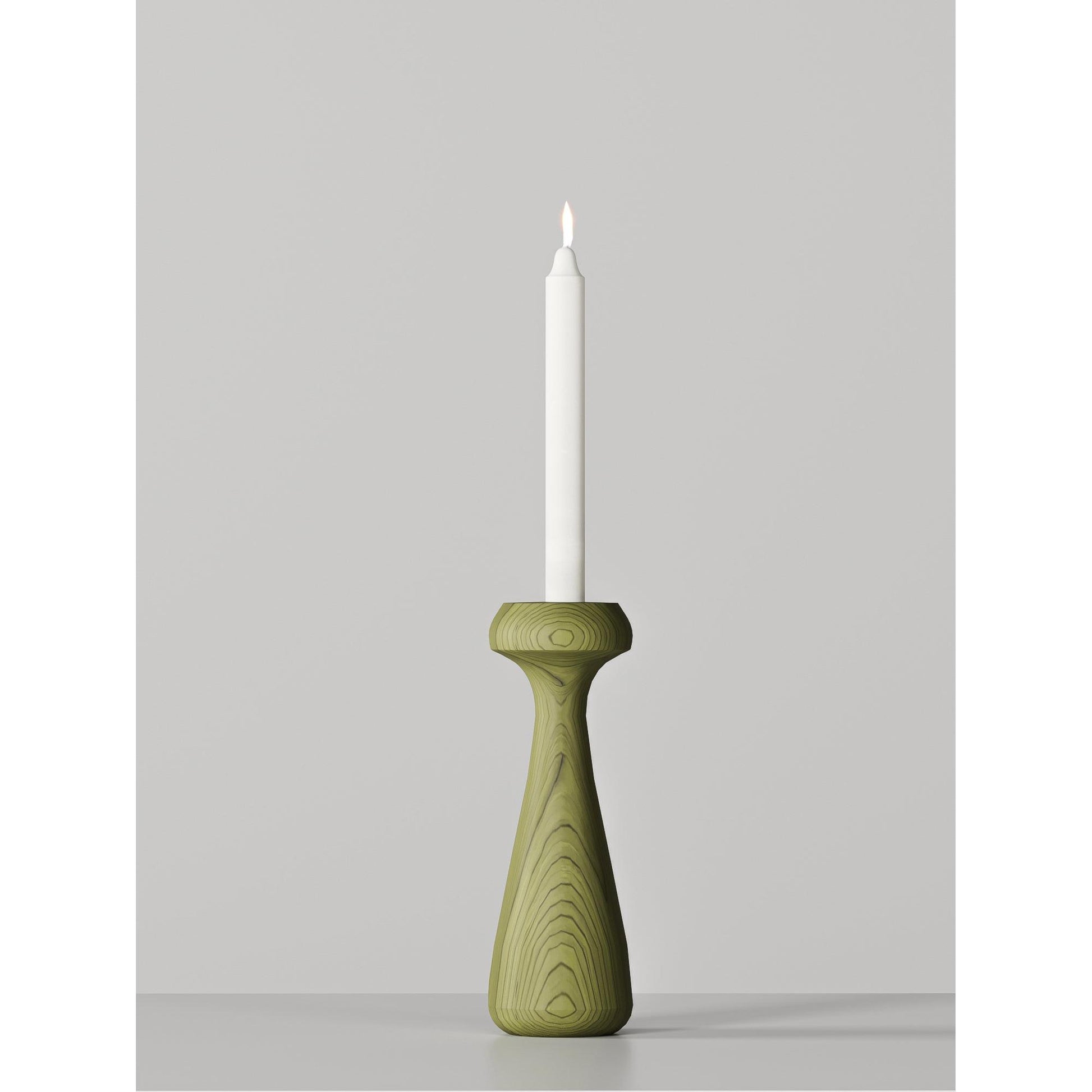 Doğal Ahşap Mumluk