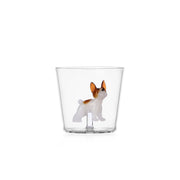 Dogs French Bulldog Figürlü Cam Su Bardağı