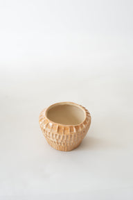 Dokulu Peach Seramik Vazo-Vazo-Dua Alali Art-NowShopFun