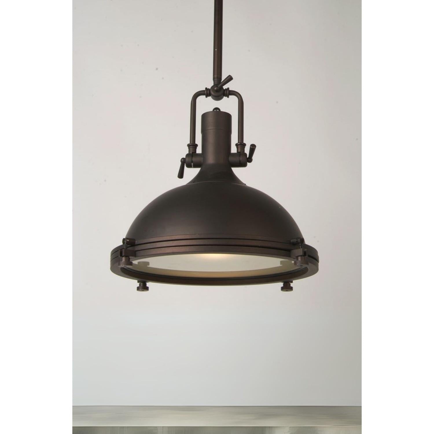 Döküm Metal Gövdeli Endüstriyel Avize