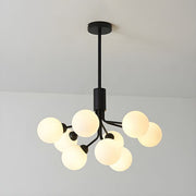 Dokuzlu Buzlu - Opal Camlı Avize