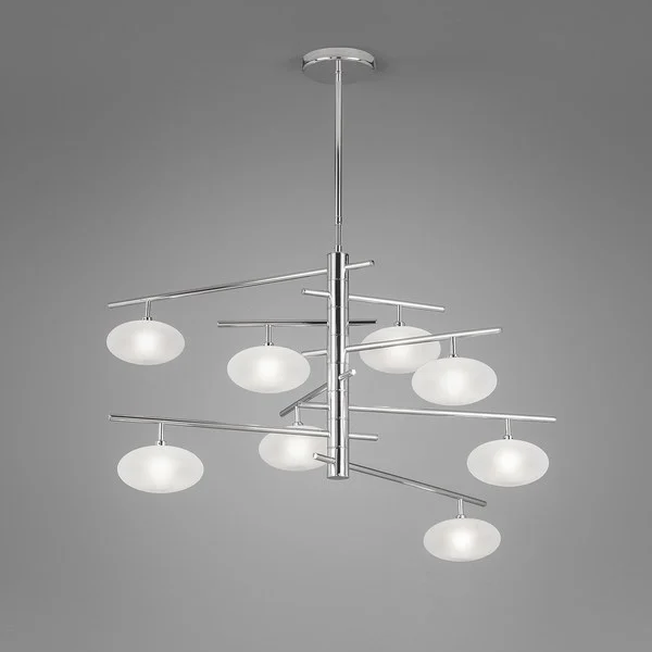 Dolce 8li Krom Sarkıt Avize