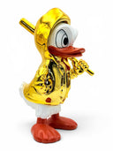 Donald Duck Heykeli | Gold Krom Hoodie Tasarım