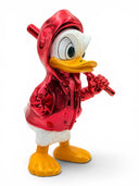 Donald Duck Heykeli | Kırmızı Krom Pop Art Tasarım