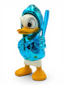 Donald Duck Heykeli | Mavi Krom Hoodie Tasarım