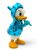 Donald Duck Heykeli | Mavi Krom Hoodie Tasarım