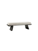 Dores Ahşap Teddy Bench Puf
