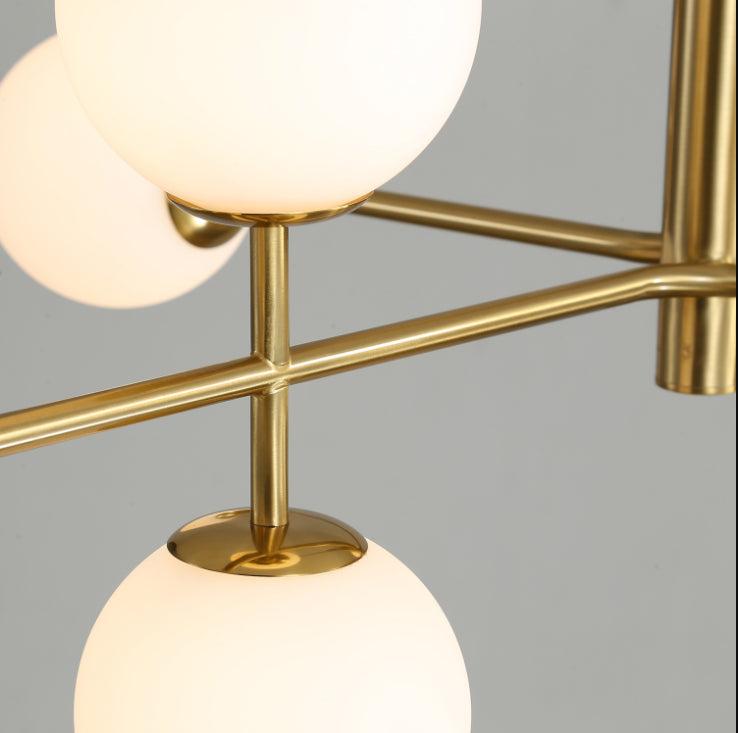 Doris 8li Sarkıt Avize - Antique Gold