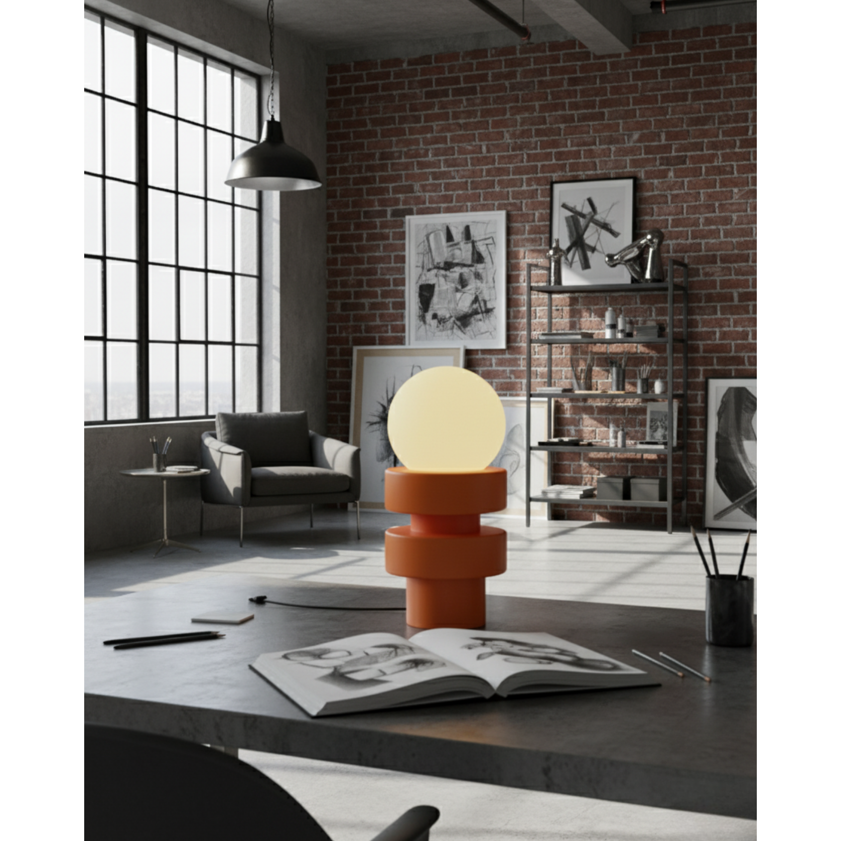 Dott Özel Tasarım Masa Lambası