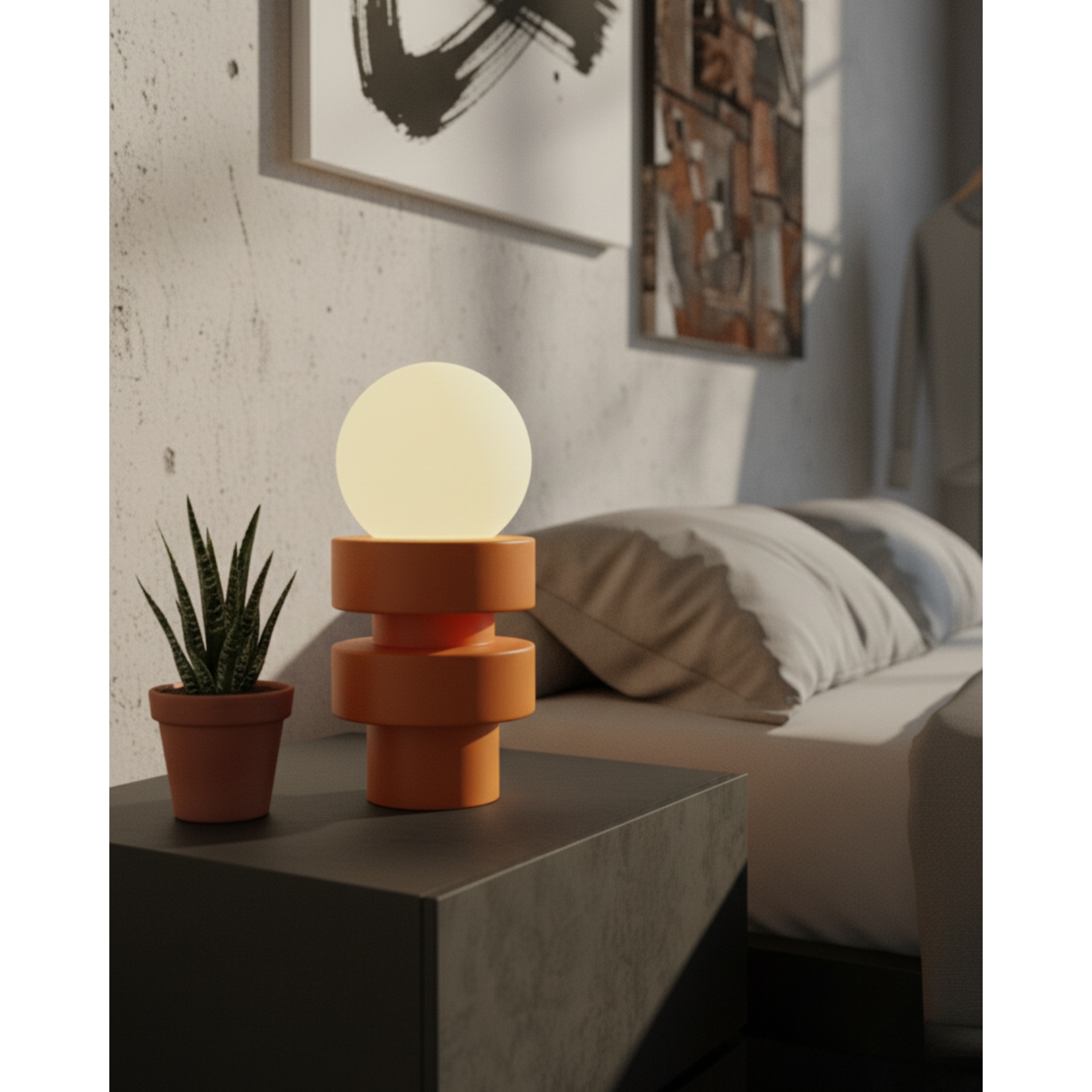 Dott Özel Tasarım Masa Lambası