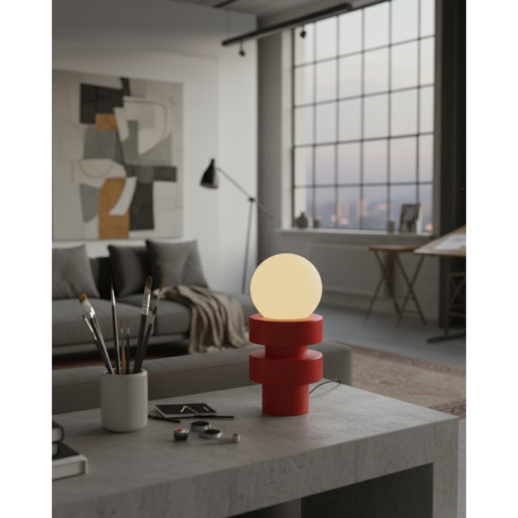 Dott Özel Tasarım Masa Lambası