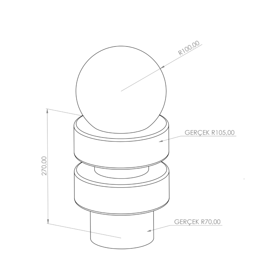 Dott Özel Tasarım Masa Lambası