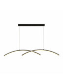 Double Bow Sarkıt Led Avize 120 Cm