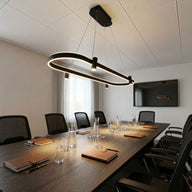 Double Light 120 Cm 4 Spotlu Led Avize-Avize-Voxlamp-2700 Kelvin-NowShopFun