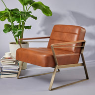 Draper Deri Koltuk-Berjer-Gaen Studio-NowShopFun