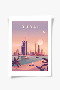 Dubai | Şehir Posteri-Poster-ODA.products-30x40-Çerçevesiz-NowShopFun