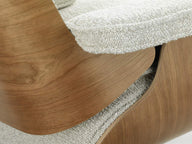 Eames Tekli Koltuk & Puf-Berjer-Innature Home-Mat Siyah Deri-NowShopFun