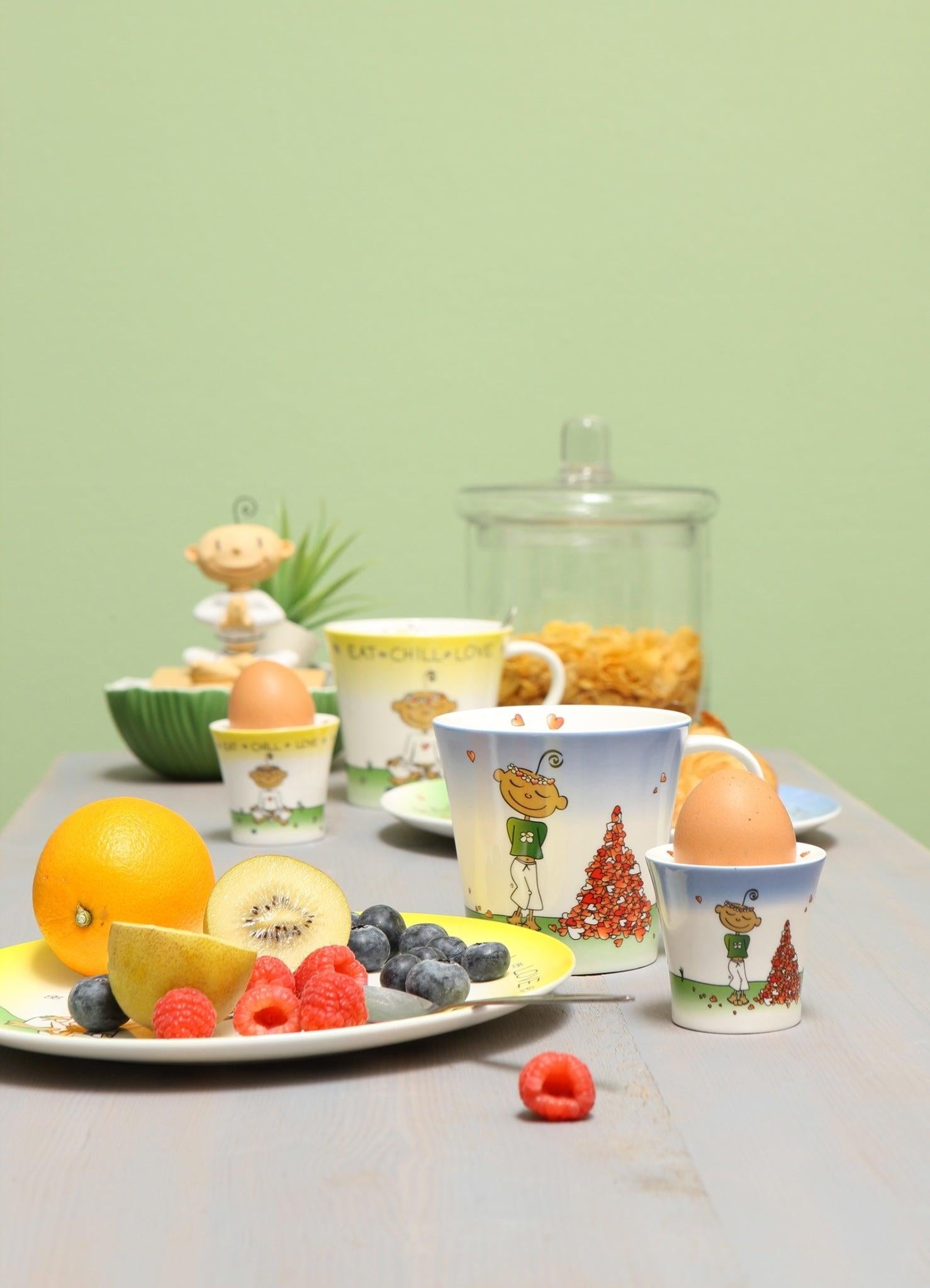 Eat Chill Love Tabak - Atelier Barbara Schauer Yogi Koleksiyonu