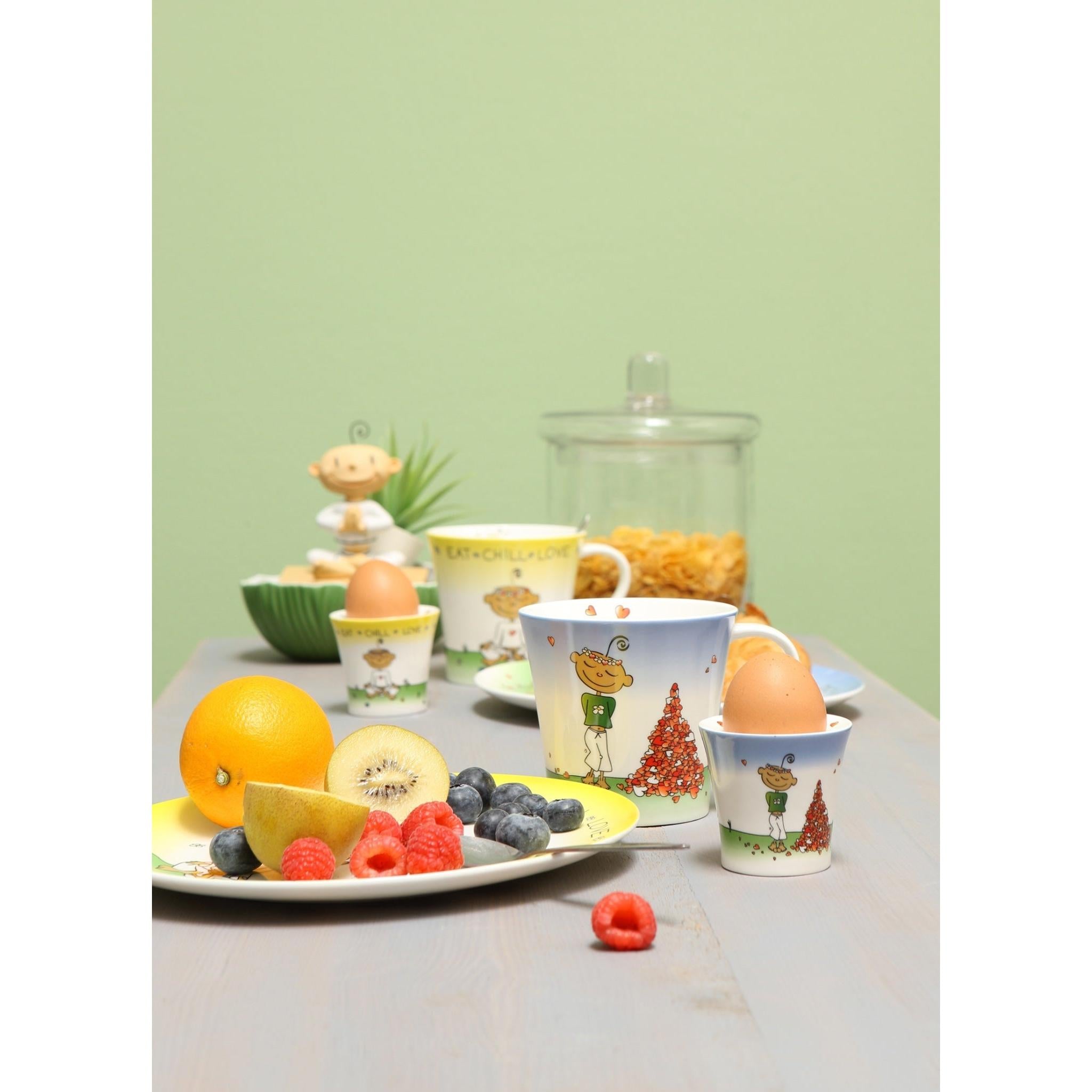 Eat Chill Love Tabak - Atelier Barbara Schauer Yogi Koleksiyonu