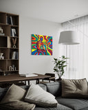 Echoes In The Flow Tablo | 80x100 cm