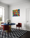 Echoes In The Flow Tablo | 80x100 cm