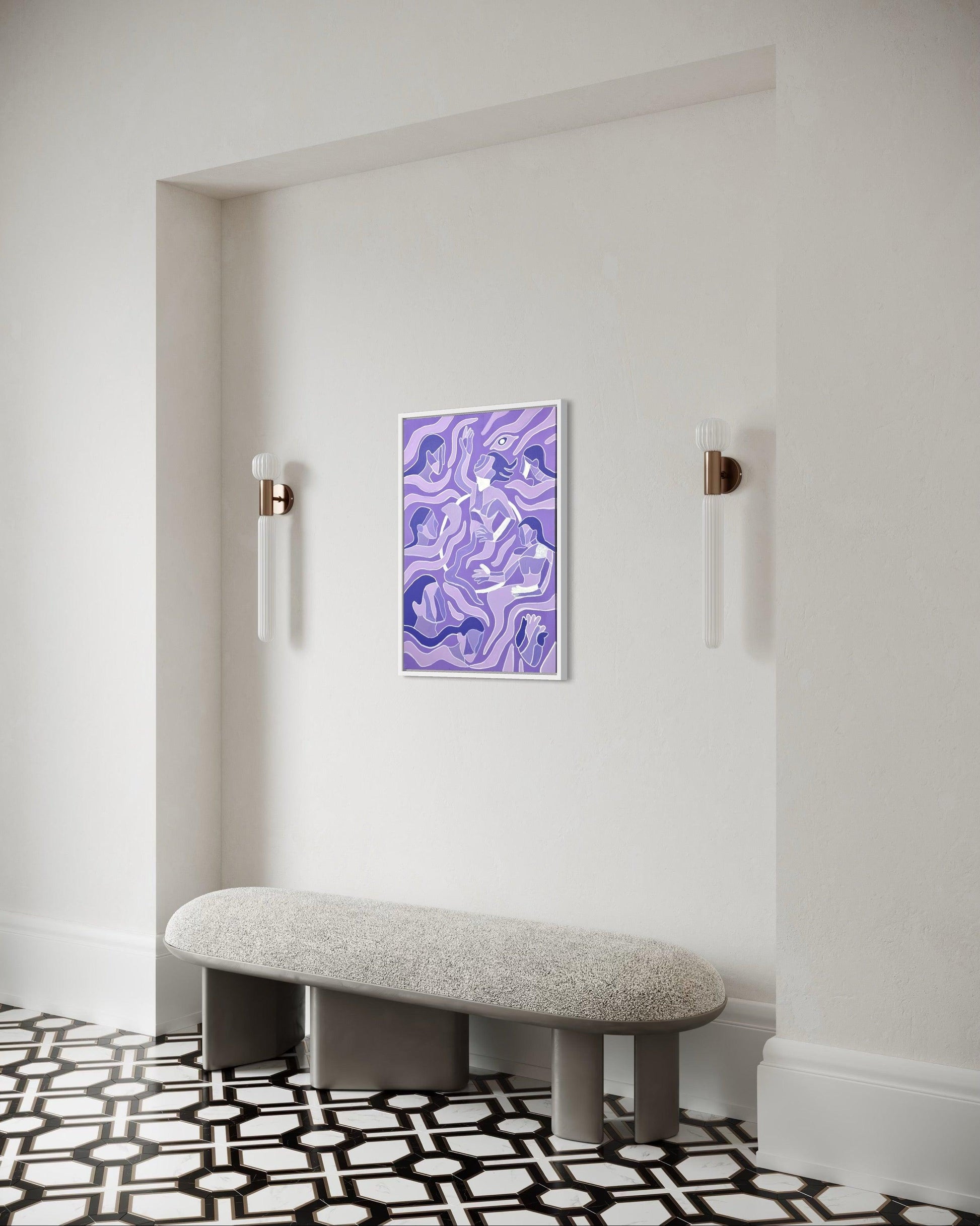 Echoes Of Presence Tablo | 50x70 cm