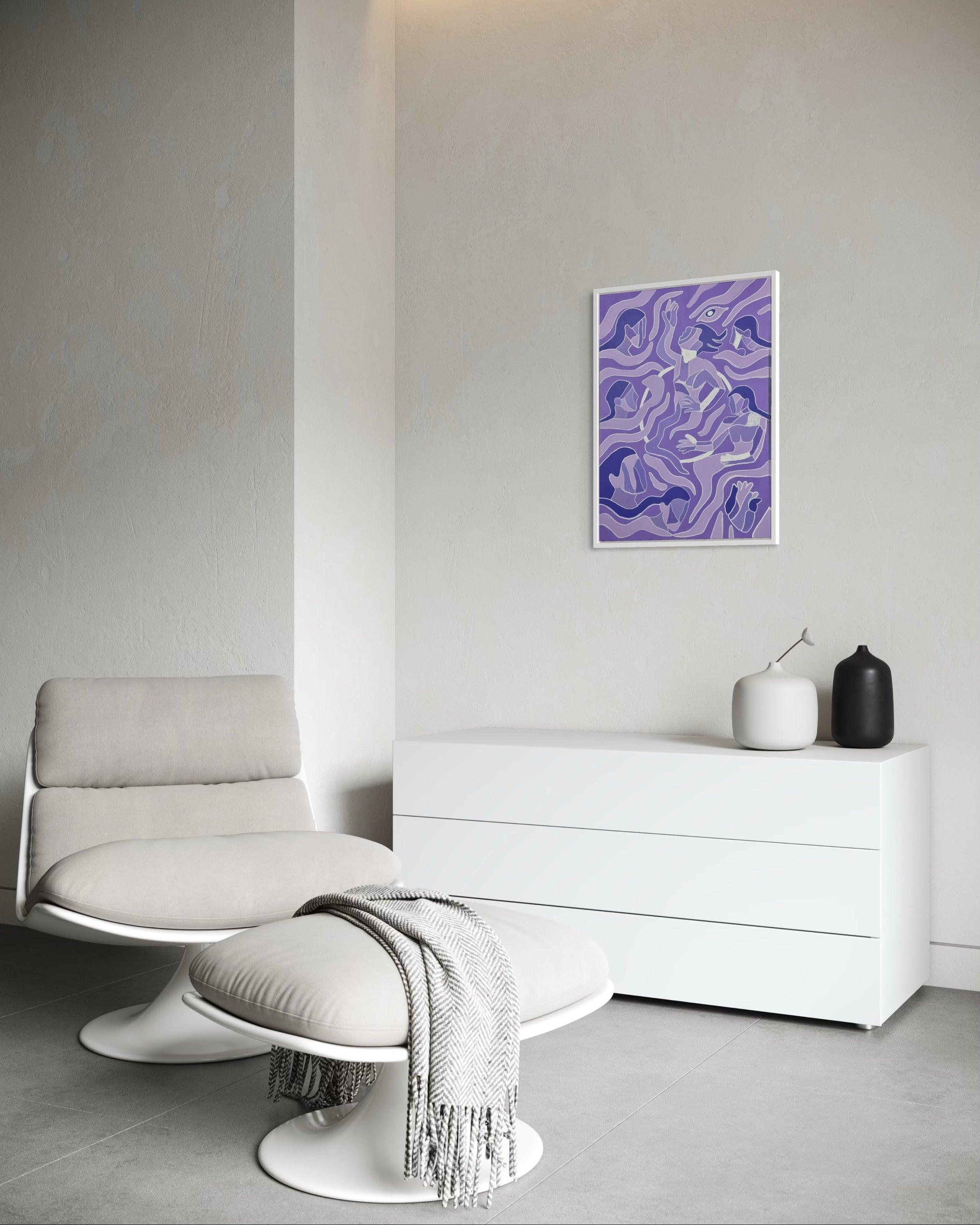 Echoes Of Presence Tablo | 50x70 cm