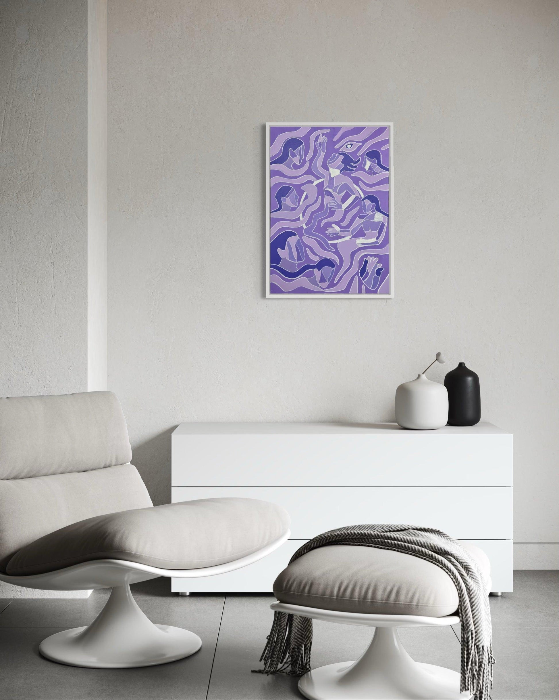 Echoes Of Presence Tablo | 50x70 cm