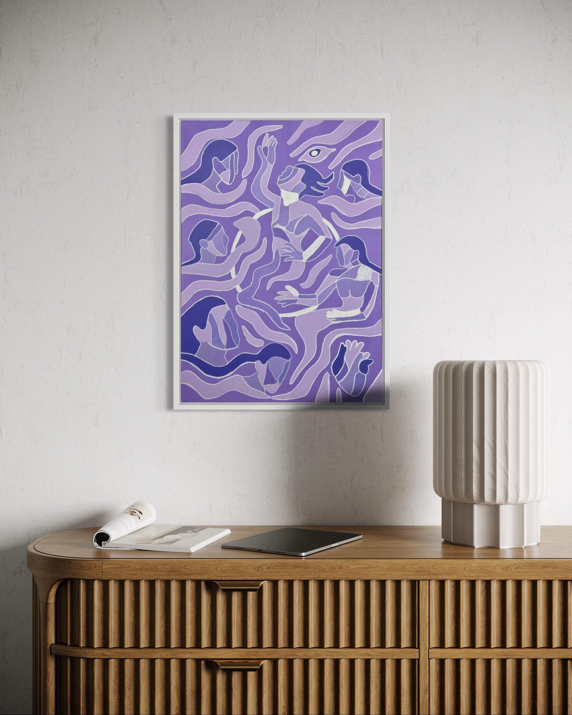 Echoes Of Presence Tablo | 50x70 cm