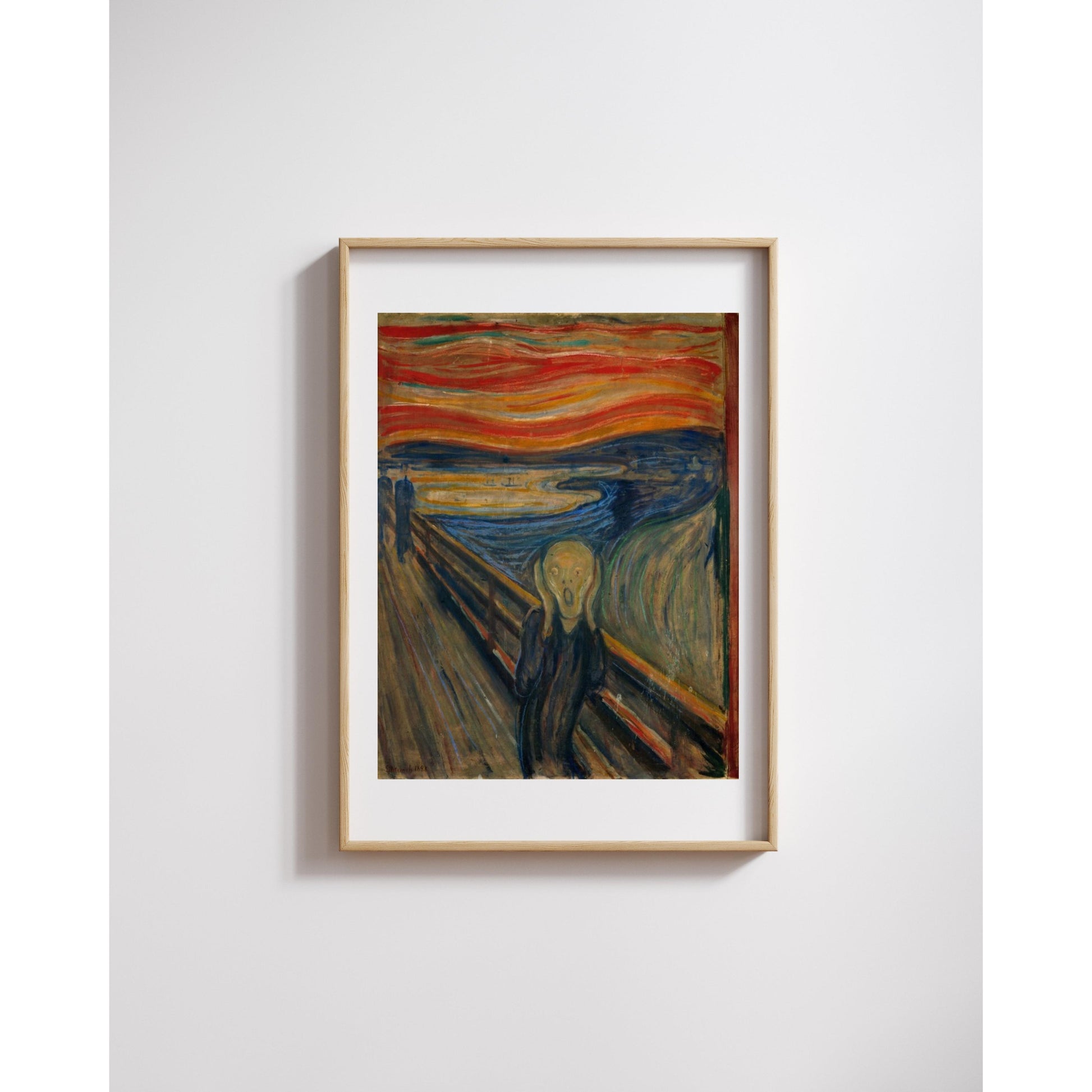 Edvard Munch - Çığlık Fine Art Baskı