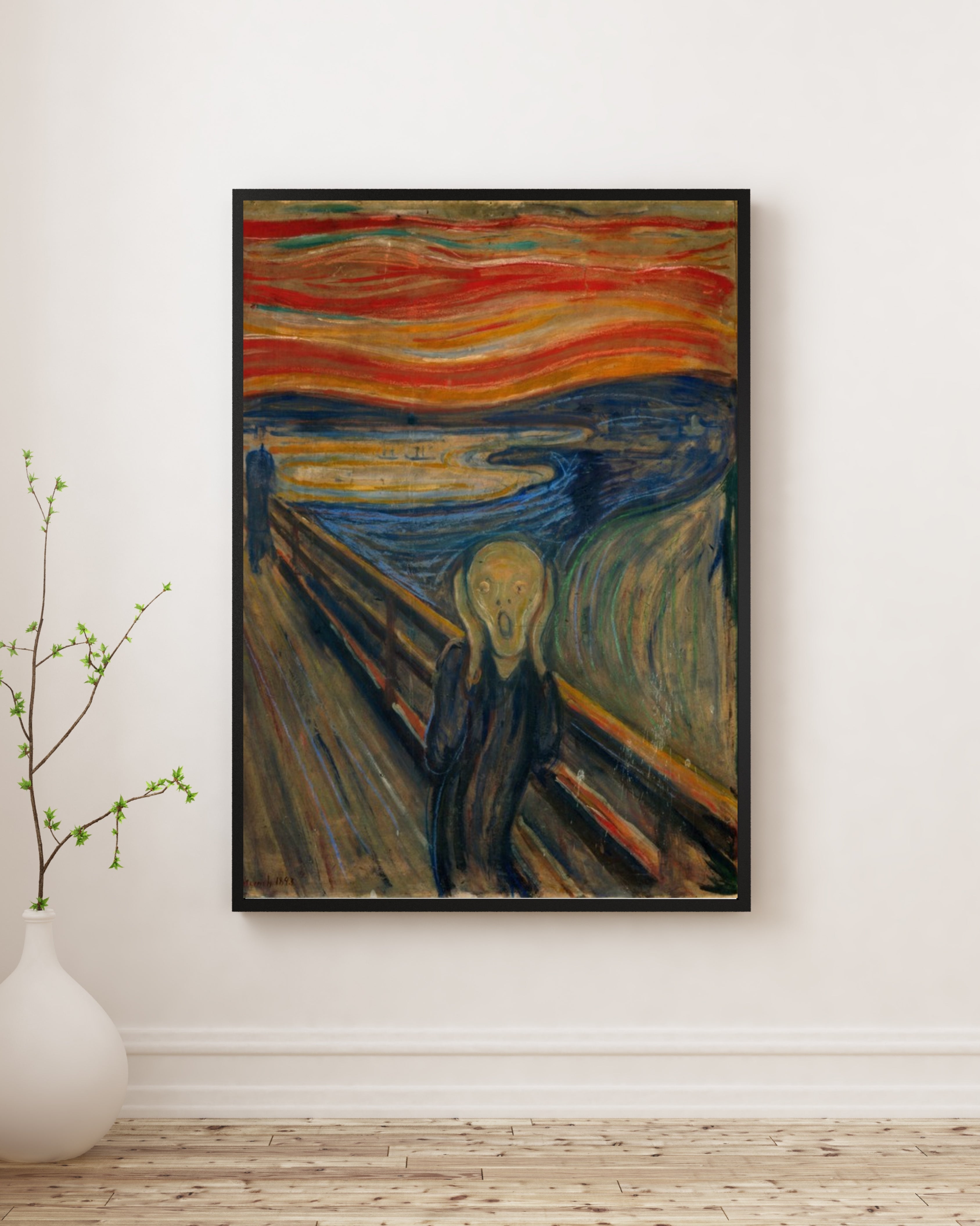 Edvard Munch - Çığlık Fine Art Baskı